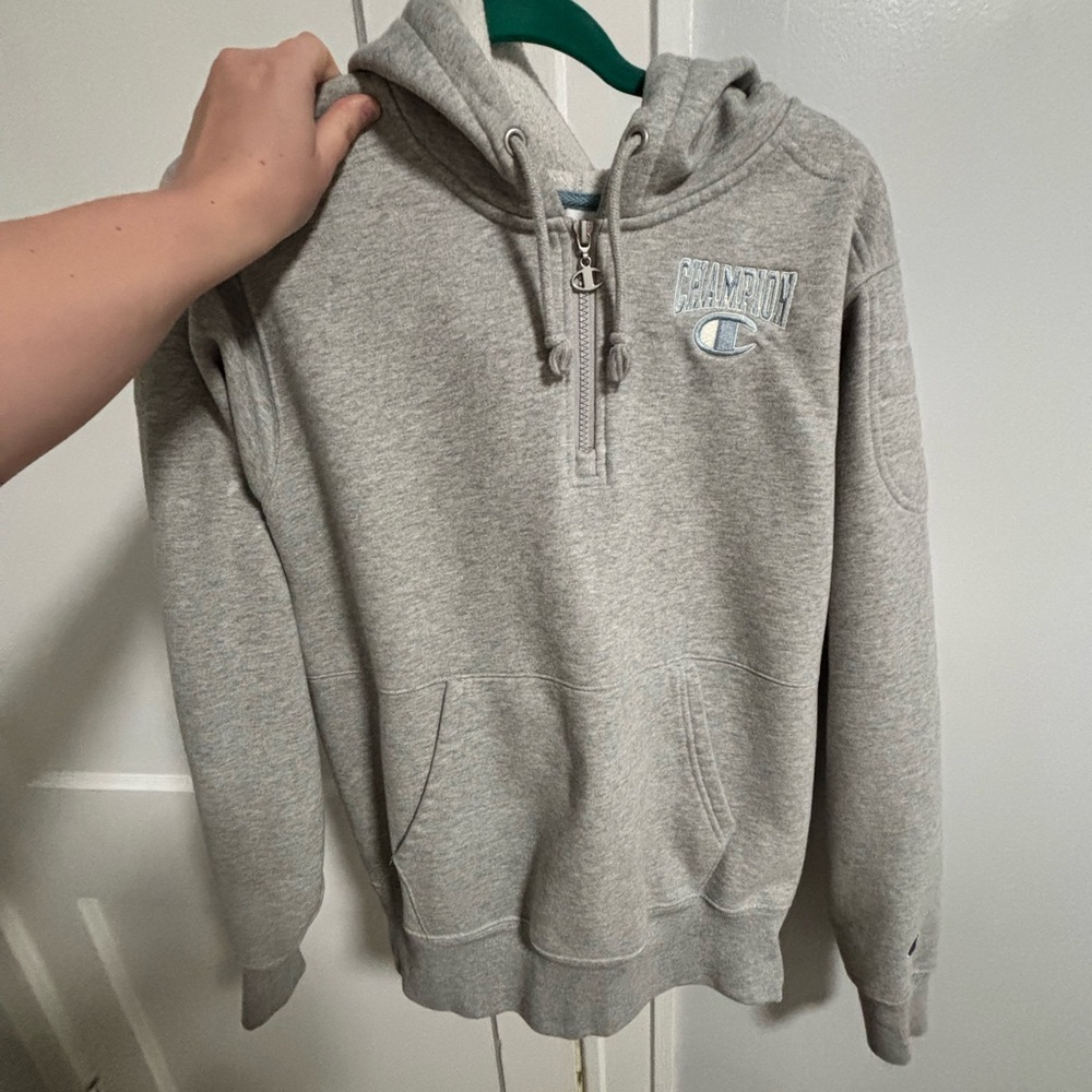 Champion Gray women’s Hoodie Sweater